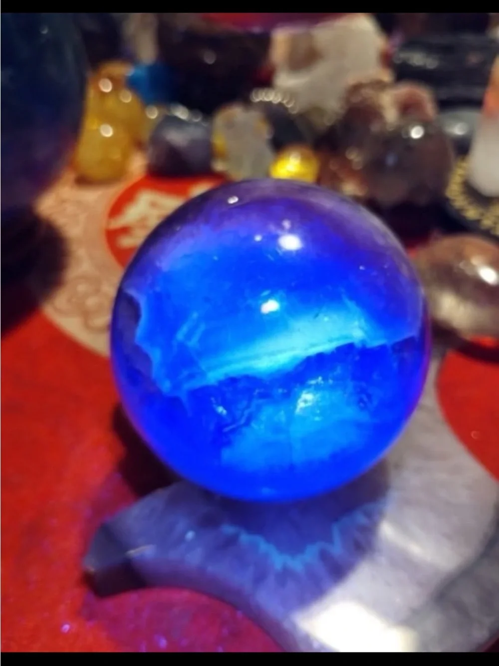 Candy Fluorite Sphere Large UHQ